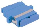 Адаптер проходной SC-SC для одномодового и многомодового кабеля (SM/MM); с полировкой UPC; двойн. исполнения (Duplex) ITK FC1-SCUSCU2C-SM - УПС инжиниринг