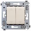 Переключатель 2-кл. 2мод. СП Avanti "Ванильная дымка" 16А IP20 беж. DKC 4405114 - УПС инжиниринг