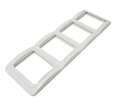 Рамка 4-м Валери верт. бел. UNIVersal ВР004В - УПС инжиниринг