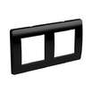 Рамка 2-м 2х2мод. Brava черн. DKC 75012B - УПС инжиниринг