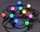 Гирлянда белт-лайт 5м 10 ламп RGB IP65 шнур черн. 3м 230В транзит IEK LGDU601-3-010-05-B-S-65 - УПС инжиниринг