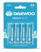 Элемент питания солевой AA/R6 1.5В Heavy Duty 2021 BL-4 (уп.4шт) DAEWOO 5029309 - УПС инжиниринг