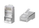Коннектор RJ-45(8P8C) кат.5E экранир. универс. (уп.100шт) TOKOV ELECTRIC TKE-CN-5E24-STP - УПС инжиниринг