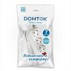Удлинитель 3х7м с заземл. 16А IP20 3.5кВт ПВС 3х1 с выкл. бел. DOMTOK 2383 - УПС инжиниринг