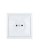 Розетка 1 мест. б/з СП ZIMA IP20 16А ПБТ безвинт. зажим бел. LEZARD 704-0288-121BQC - УПС инжиниринг