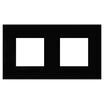 Рамка 2-м 4мод. Avanti "Черный квадрат" DKC 4402904 - УПС инжиниринг