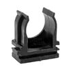Держатель для труб (клипса) для ручного монтажа d20мм черн. Plast (уп.10шт) EKF derj-z-20sb - УПС инжиниринг