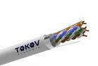 Кабель витая пара F/UTP 4х2х24AWG(0.48мм) кат.5E PVC indoor Fluke tested 305м (м) TOKOV ELECTRIC TKE-C06-F/UTP-42-5E-305 - УПС инжиниринг