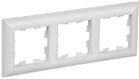 Рамка 3-м BRITE РУ-3-БрАБ арктич. бел./бел. IEK BR-M32-12-K91 - УПС инжиниринг