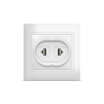 Розетка компьютерная 2-м Севиль бел. UNIVersal 1086 - УПС инжиниринг