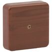 Коробка распаячная 100х100х30 (без клеммы) дуб IP40 Эра Б0031183 - УПС инжиниринг