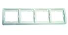 Рамка 4-м Mimoza горизонт. крем Makel 32039 - УПС инжиниринг