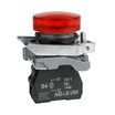 Лампа сигнальная OptiSignal D22 C4-L-B4 красн. металл 24VAC/DC XB4BVB4 КЭАЗ 332177 - УПС инжиниринг