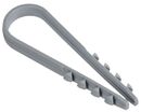 Дюбель-хомут 11х18мм для круглого кабеля нейлон сер. (уп.100шт) GENERICA UDH13-11-18-100-K03-G - УПС инжиниринг
