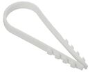 Дюбель-хомут 19х25мм для круглого кабеля нейлон бел. (уп.100шт) GENERICA UDH13-19-25-100-K01-G - УПС инжиниринг