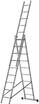 Лестница трехсекционная 3х9 H=257/426/591см 11.18кг алюм. FIT 65434 - УПС инжиниринг