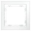 Рамка 1-м S70 стеклян. бел. матов. Voltum VLS110102 - УПС инжиниринг