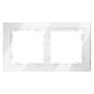 Рамка 2-м S70 стеклян. бел. Voltum VLS110201 - УПС инжиниринг