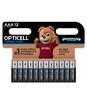 Элемент питания алкалиновый AAA/LR03 (блист. 12шт) Turbo Max Opticell 6053010 - УПС инжиниринг