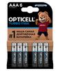 Элемент питания алкалиновый AAA/LR03 (блист. 6шт) Turbo Max Opticell 6053006 - УПС инжиниринг