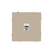 Розетка компьютерная 1-м KANT RJ45 кат.6A без шторки ванильн. марципан DKC 7015673 - УПС инжиниринг