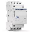 Контактор модульный 36мм 20А 230В АС 4НО PRIZMA TOKOV ELECTRIC TKE-PZ-MC-2-20-230-40 - УПС инжиниринг