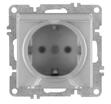 Розетка 1-м СП LAVIN/KAREN 16А IP20 с заземл. с крышкой механизм сер. ARVIA 50 03 2000 218 - УПС инжиниринг