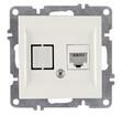 Розетка компьютерная LAVIN/KAREN RJ45 кат.6 механизм бел. ARVIA 50 01 1000 247 - УПС инжиниринг