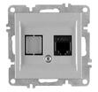 Розетка компьютерная LAVIN/KAREN RJ45 кат.6 механизм сер. ARVIA 50 03 2000 247 - УПС инжиниринг