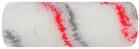 Ролик полиакрил. "мини" профи с серой и красной полосками диам. 15/35мм ворс 10мм 100мм бел. FIT 02681 - УПС инжиниринг