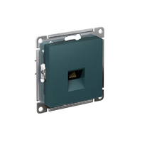 Розетка компьютерная AtlasDesign RJ45 кат.5E механизм изумруд SE ATN000883 - УПС инжиниринг