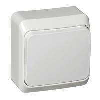 Переключатель проходной 1-кл. ОП Этюд 10А IP20 бел. SE BA10-004B - УПС инжиниринг