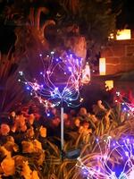 Светильник светодиодный 90LED мультиколор уличный на солнечн. батарее на медной проволоке аккум. AA NI-MH 600мА.ч КОСМОС KOC_SOL366 - УПС инжиниринг