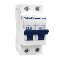 Выключатель автоматический модульный 2п C 40А 6кА PRIZMA TOKOV Electric TKE-PZ60-MCBI-2-40-C - УПС инжиниринг