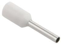 Наконечник НШВИ 0.75-8 бел. (уп.100шт) IEK UGN10-C75-02-08 - УПС инжиниринг