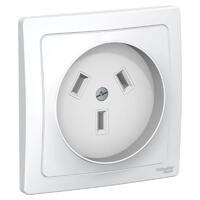 Розетка 1-м СП Blanca 32А IP20 250В 2п+N бел. SE BLNSR003231 - УПС инжиниринг