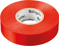 Изолента ПВХ 15мм (рул.20м) красн. NIT-B15-20/R Navigator 71104 - УПС инжиниринг