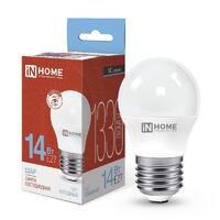 Лампа светодиодная LED-ШАР-VC 14Вт 230В E27 6500К 1330лм IN HOME 4690612047836 - УПС инжиниринг