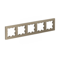 Рамка 5-м AtlasDesign универс. шампань SE ATN000505 - УПС инжиниринг