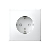 Розетка ArtGallery 16А с заземл. защ. шторки механизм бел. SE GAL000145 - УПС инжиниринг