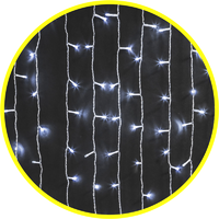 Гирлянда светодиодная 61 865 NGF-C01-357CW-8-2х1.5m-230-TR-IP20 Navigator 61865 - УПС инжиниринг