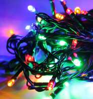 Гирлянда светодиодная 300LED форма "диаманд" провод 31.5м IP44 мультиколор Космос KOC_GIR300_RGB - УПС инжиниринг