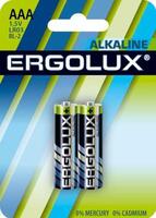 Элемент питания алкалиновый AAA/LR03 1.5В Alkaline BL-2 (блист.2шт) Ergolux 11743 - УПС инжиниринг