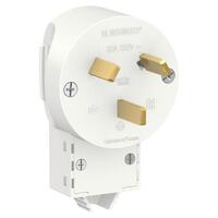 Вилка силовая СП Blanca 2P+E 32А 250В бел. SE BLNSV003231 - УПС инжиниринг