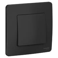Выключатель 1-кл. СП Blanca 10А IP20 (сх. 1) 250В антрацит SE BLNVS010106 - УПС инжиниринг