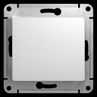 Выключатель 1-кл. СП Glossa 10А IP20 (сх. 1) 10AX механизм бел. SE GSL000111 - УПС инжиниринг