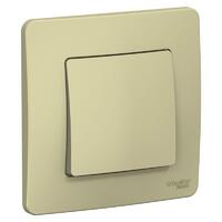 Переключатель проходной 1-кл. СП Blanca 10А IP20 (сх. 6) 250В беж. SE BLNVS010607 - УПС инжиниринг