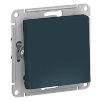 Выключатель 1-кл. СП AtlasDesign 10А IP20 (сх. 1) 10AX с самовозвратом механизм изумруд SE ATN000815 - УПС инжиниринг