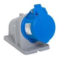 Розетка стационарная наружная 113 2Р+РЕ 16А 220В IP44 PROxima EKF ps-113-16-220-PRO - УПС инжиниринг