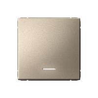 Выключатель 1-кл. ArtGallery (сх. 1а) 10AX с подсветкой механизм шампань SE GAL000513 - УПС инжиниринг